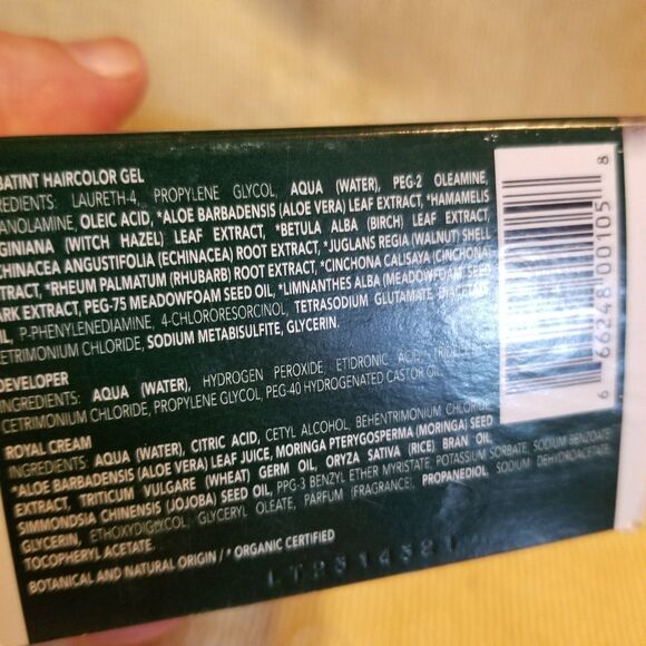 Herbatint permanent haircolor gel color 7C ash blonde nib - Picture 4 of 4